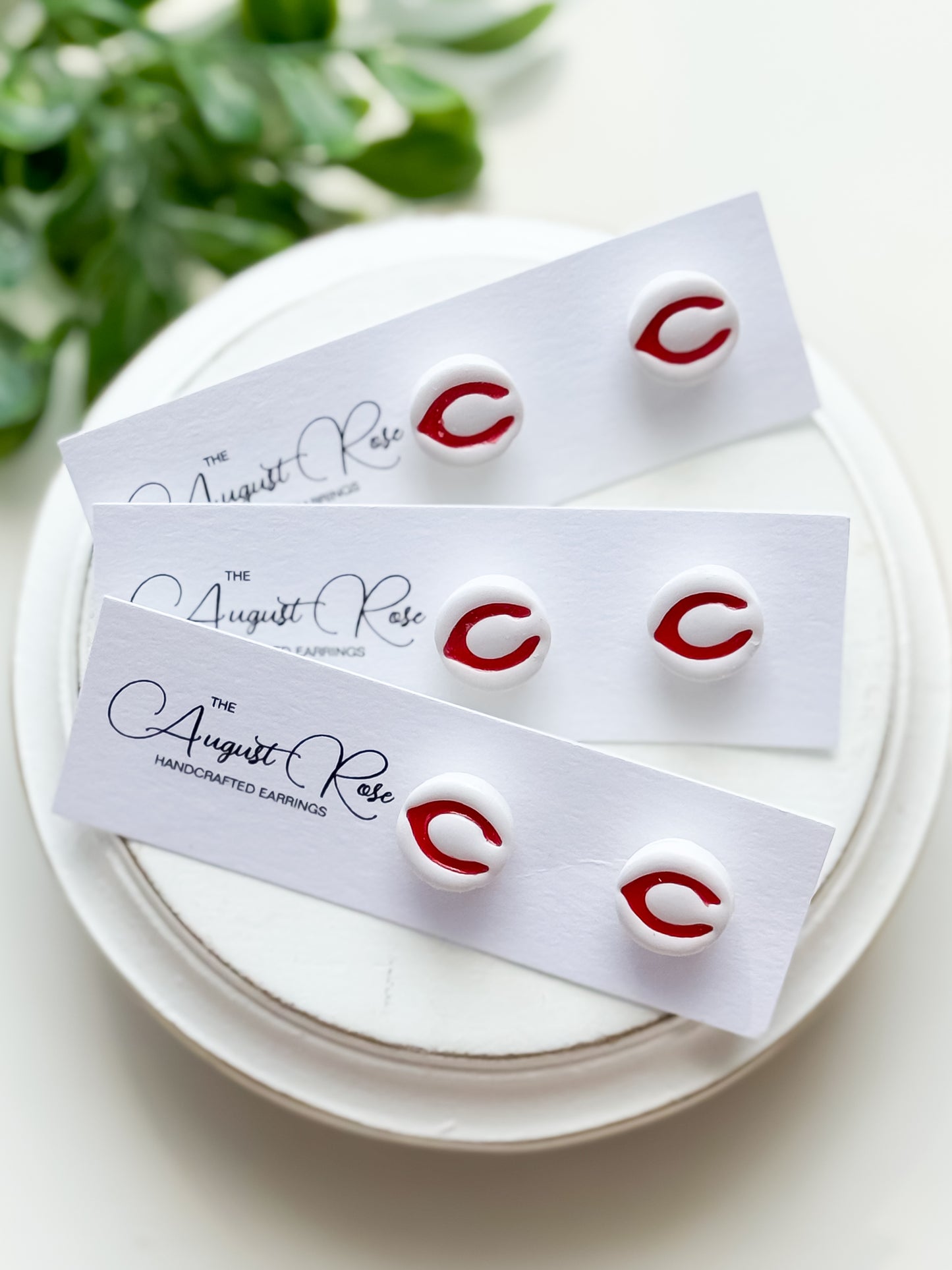 Reds - studs (multiple colors)