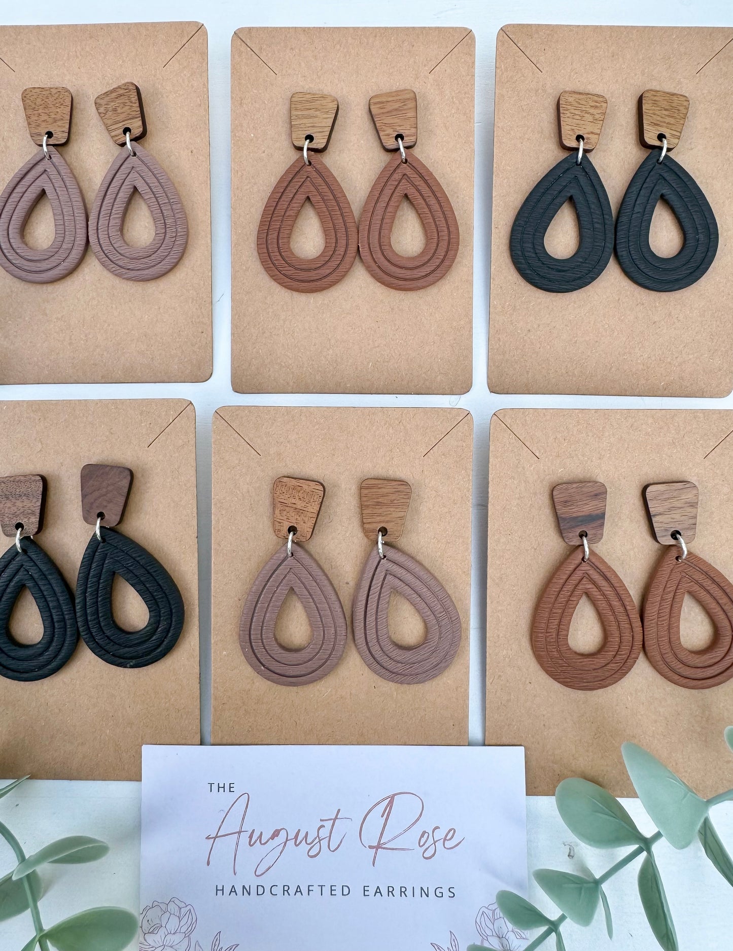 Tear Drop dangles (multiple colors)
