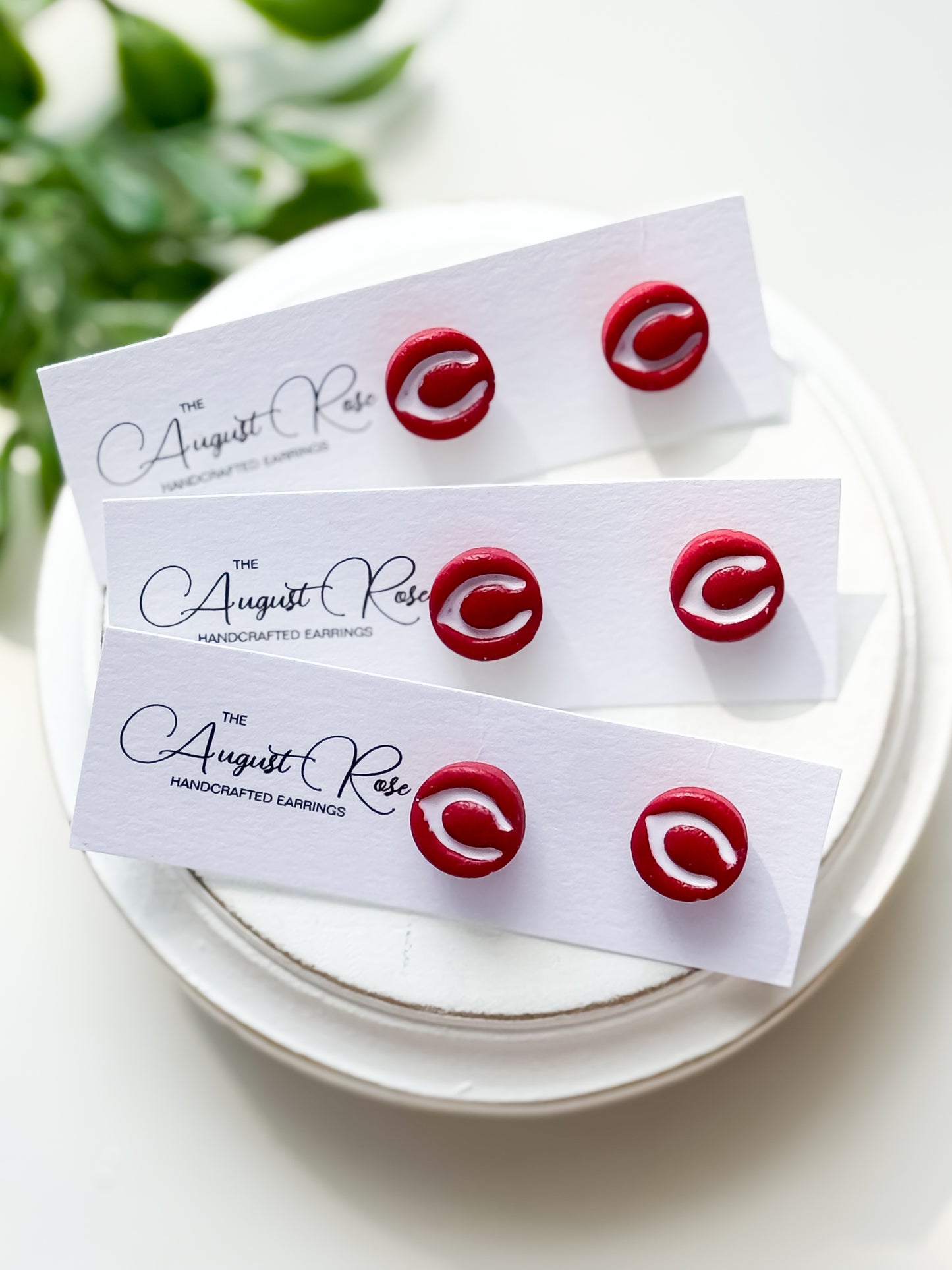 Reds - studs (multiple colors)