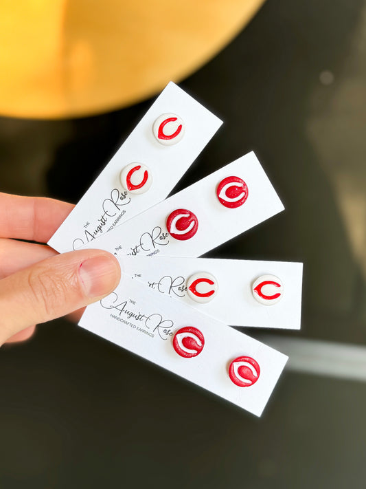 Reds - studs (multiple colors)